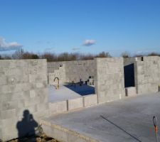 Vu du Jardin avec la terrasse