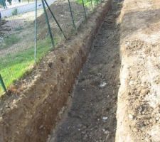 2e tranchée technique pour les gaines