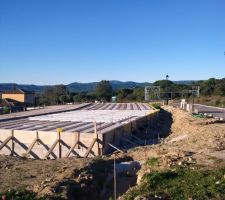 La dalle se prépare...