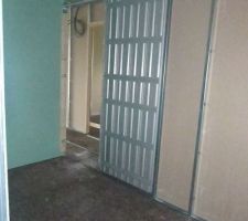 Porte a galandage srigno salle de bains
