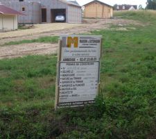 Permis de construire mis en place :)