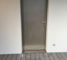 Finition seuil de porte