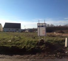 Voici notre terrain a lotissement général Gaulle a Biache St Vaast