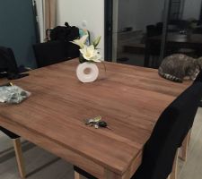 Table emotion et 4 chaises monroe... Il en mank encore 4