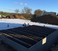 Plancher b&eacute;ton