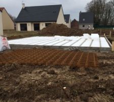 Fondation et isolant