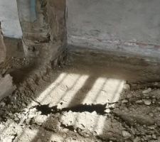 Terrassement sol RDC