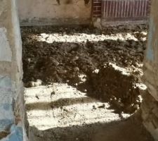 Terrassement sol RDC