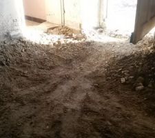 Terrassement sol RDC