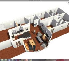 Plan 3D Home by me definitif pour evaluation agencement