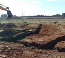 Et voil&agrave;, le terrassement est sur le point d'&ecirc;tre termin&eacute;