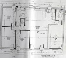 Plan de la maison côte