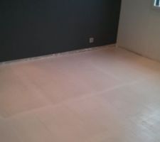 Peinture du parquet