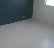Peinture du parquet