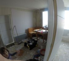 La future salle de bains