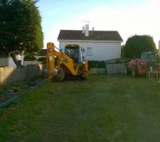 Le jardin avant champ de bataille !