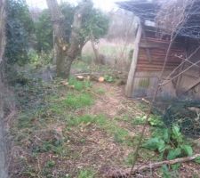 Le poulailler d&eacute;j&agrave; sur place !