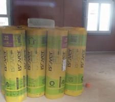 Rouleaux d'isolant