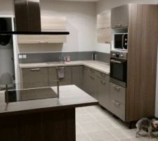 Cuisine presque terminer avec îlot central
