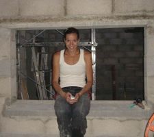 Ayez elle est contente bientot elle pourra dormir dans sa chambre