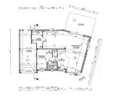 Plan de maison rez de chaussée