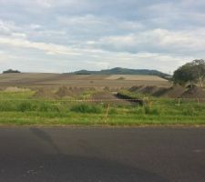 Pr&eacute;paration du lotissement.