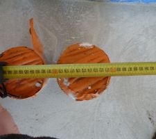 Rep&eacute;rage des tuyaux d?arriv&eacute;e d?air du futur po&ecirc;le