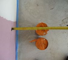 Rep&eacute;rage des tuyaux d?arriv&eacute;e d?air du futur po&ecirc;le