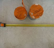 Rep&eacute;rage des tuyaux d'arriv&eacute;e d'air du futur po&ecirc;le