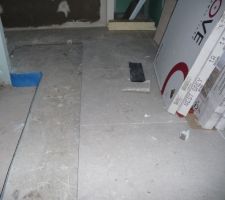 Carrelage SDB en attente
