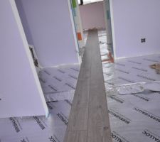 Mise ne place du parquet