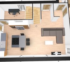 Essai d'aménagement intérieur