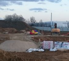 Photos du chantier.