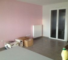 Côté entrée - salon