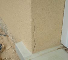 Fissure par manque de matos et peut etre autres raisons