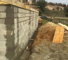 Sous sol / pr&eacute;paration drainage