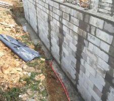 Sous sol / pr&eacute;paration drainage