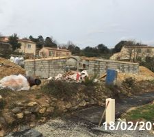 Sous sol / pr&eacute;paration drainage