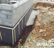 Sous sol / drainage / delta ms