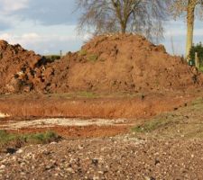 Excavation   chemin d'accès