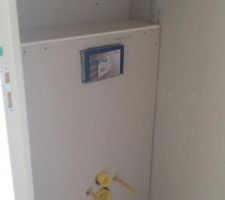 Habillage wc suspendu