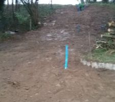 Pose des fourreaux telecom et eau