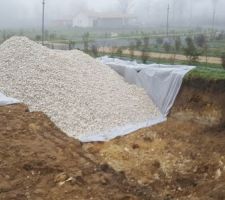 Creation du massif eaux pluviales
