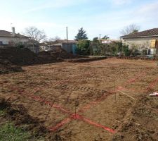 Terrassement implantation maison