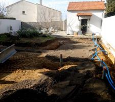 Démarrage terrassement: eaux et eaux usées