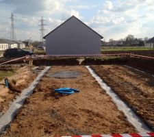 Vu entièrement de terrassement