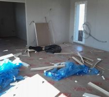 Préparation pour chauffage au sol