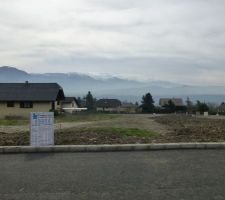 Implantation de la maison sur le terrain