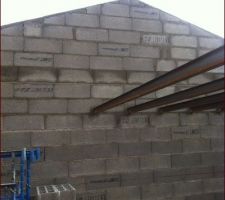 Mise en place des IPN afin de cr&eacute;er un espace de rangement suppl&eacute;mentaire dans le garage