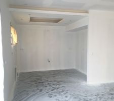 Couche d'impression murs et plafond